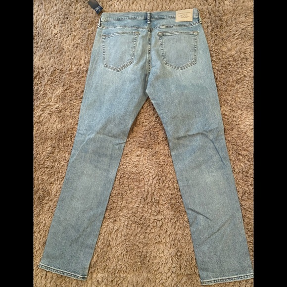 NWT Abercrombie stretch Skinny Jeans 33 x 32 - Picture 2 of 5